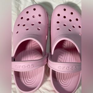 Pink color Crocs, gently used, in perfect condition, smoke & pet free home.